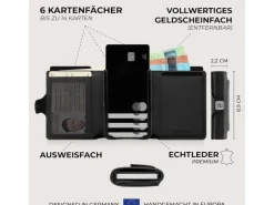 Puristo PURISTO KLIK Classic XL 14er KLIK Slimwallet