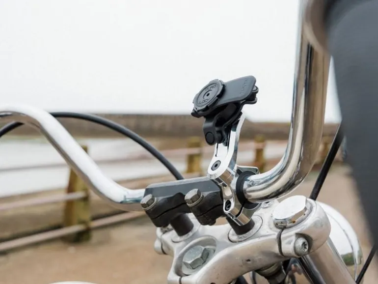 Quad Lock Motorcycle Handlebar Mount Pro Chrome