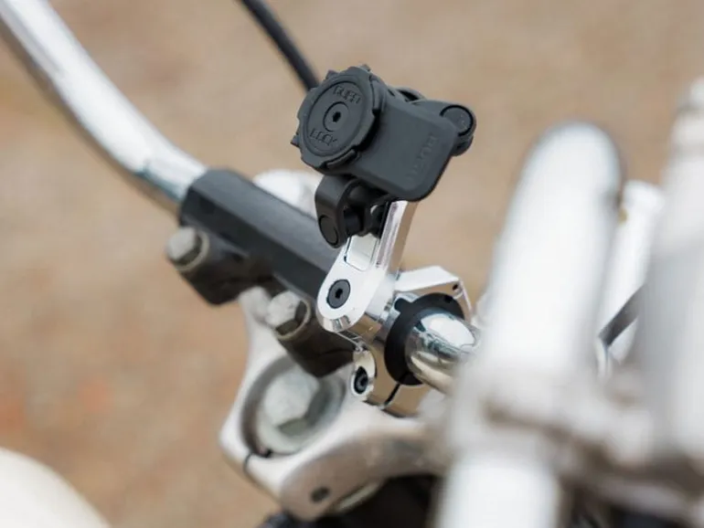 Quad Lock Motorcycle Handlebar Mount Pro Chrome