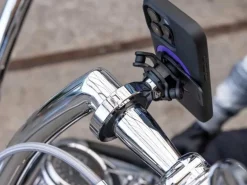 Quad Lock Motorcycle Handlebar Mount Pro Chrome