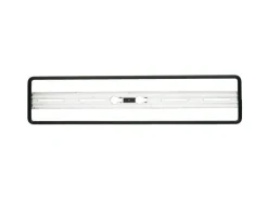 Quick-fix Kennzeichenhalter Schwarz, 50 × 11 cm
