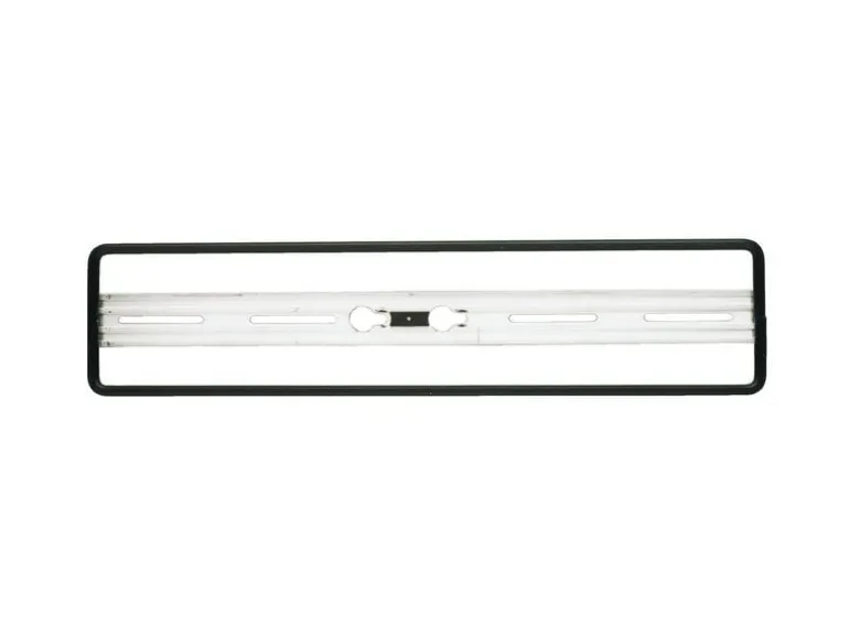 Quick-fix Kennzeichenhalter Schwarz, 50 × 11 cm