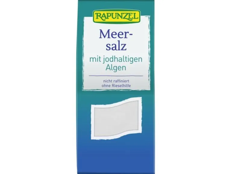 Rapunzel Bio Meersalz mit jodhaltigen Algen 500 g