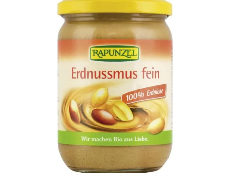 Rapunzel Brotaufstrich Bio Erdnussmus fein 500 g