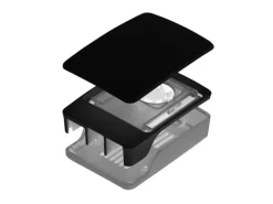 Raspberry Pi Gehäuse SC1160 mit Lüfter Schwarz, Raspberry Pi 5