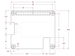 Raspberry Pi M.2 HAT+ für Raspberry Pi5