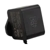 Raspberry Pi Netzteil SC1157 5 V, 5A, USB-C, Schwarz, Raspberry Pi 5