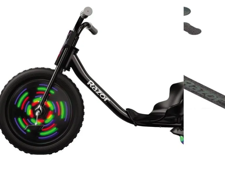 Razor Tretfahrzeug RipRider 360 Lightshow, Schwarz