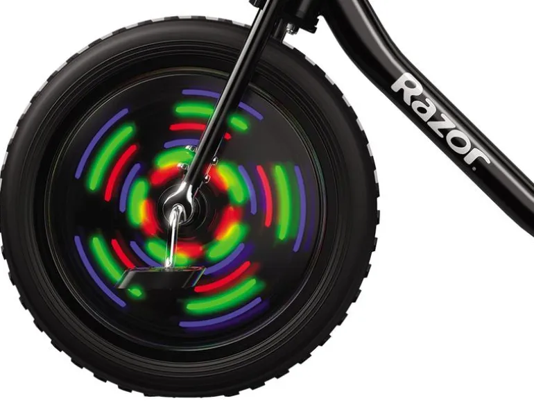 Razor Tretfahrzeug RipRider 360 Lightshow, Schwarz