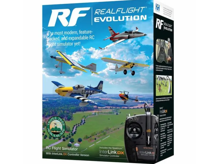 Realflight RC-Flugsimulator RealFlight Evoluion mit Controller