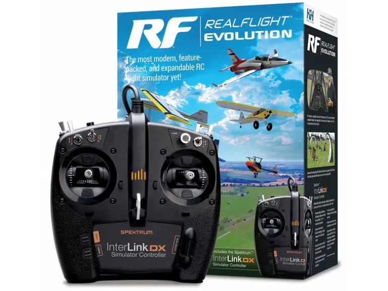 Realflight RC-Flugsimulator RealFlight Evoluion mit Controller