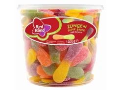 Red Band Gummibonbons Saure Zungen 1.2 kg