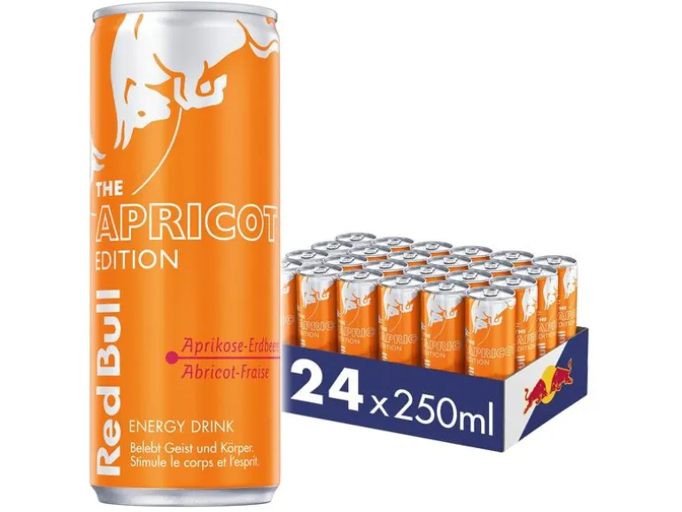 Red Bull Energy Drink Apricot Edition 24 x 250 ml