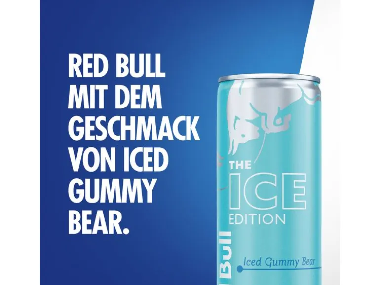 Red Bull Energy Drink The ICE Edition Iced Gummy Bear 24 x 0.25 l
