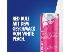 Red Bull Energy Drink The Peach Edition 4 x 250 ml