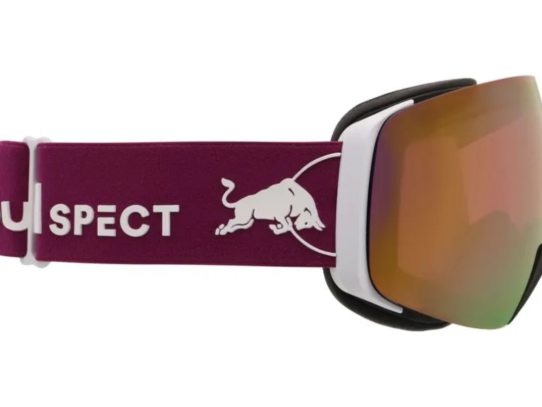 RedBull SPECT Skibrille JON-05RO2 Rotviolett/mirror red