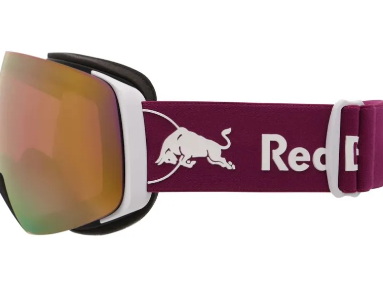 RedBull SPECT Skibrille JON-05RO2 Rotviolett/mirror red