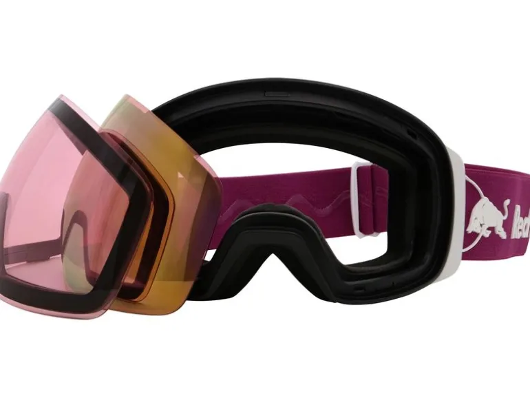 RedBull SPECT Skibrille JON-05RO2 Rotviolett/mirror red