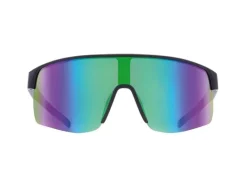 RedBull SPECT Sportbrille Dakota Black, Smoke with Green Mirror