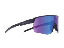 RedBull SPECT Sportbrille Dakota Black, Smoke with Green Mirror