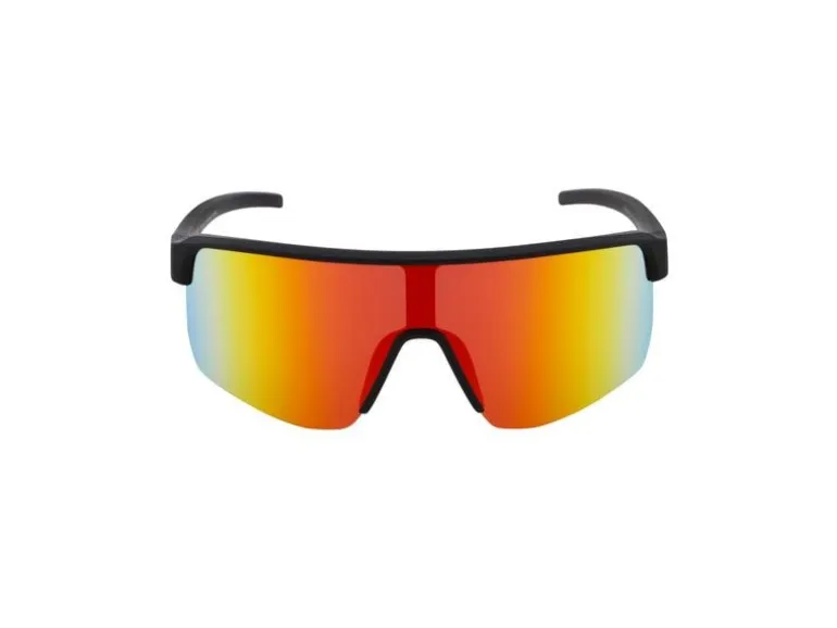 RedBull SPECT Sportbrille Dakota Black, Brown with Red Mirror