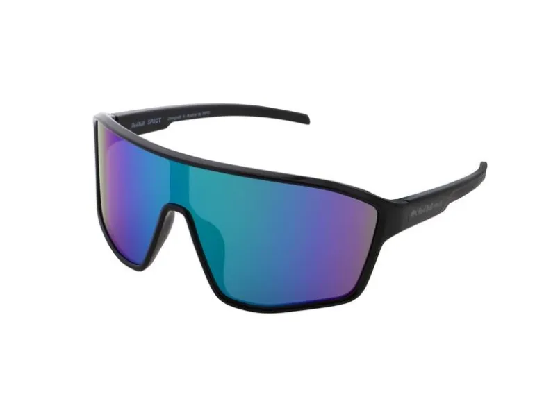 RedBull SPECT Sportbrille Daft Black, Smoke with Purple Revo