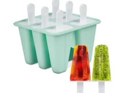 relaxdays Glaceform Grün/Weiss
