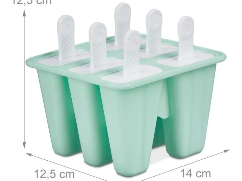 relaxdays Glaceform Grün/Weiss