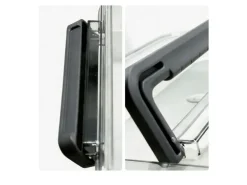 relaxdays Medizinbox aus Kunststoff Transparent