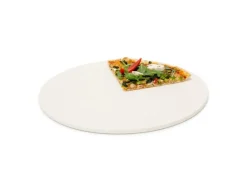 relaxdays Pizzastein Rund