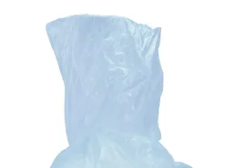 relaxdays Regenponcho 10er Set Kunststoff Hellblau