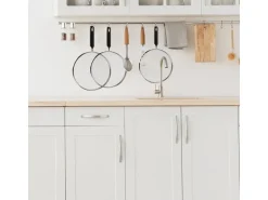 relaxdays Spritzschutzdeckel 3er Set