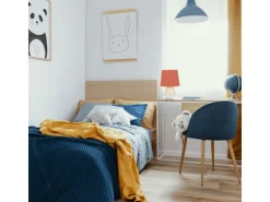 relaxdays Tischlampe Sterne Dunkelblau