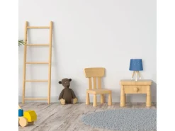 relaxdays Tischlampe Sterne Dunkelblau