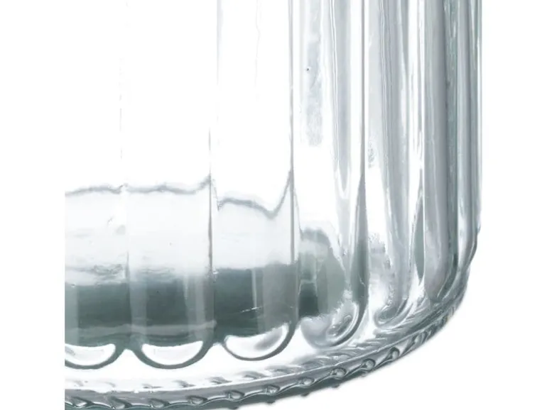 relaxdays Windlicht 9.5 cm, Glas, 12 Stück