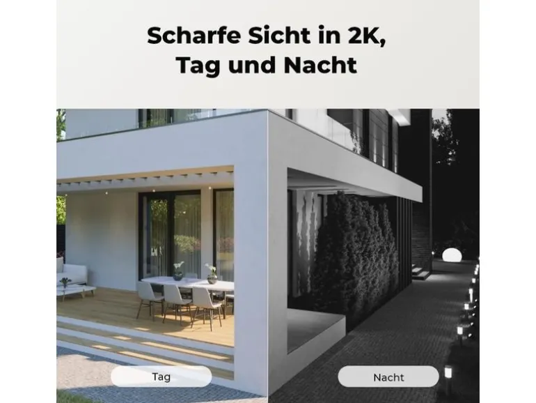Reolink Argus B420 PT WiFi Kamera 2K+ mit Solarpanel Lite