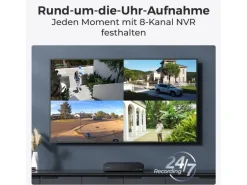 Reolink Netzwerkrekorder NVS8 2 TB, 8 Kanal