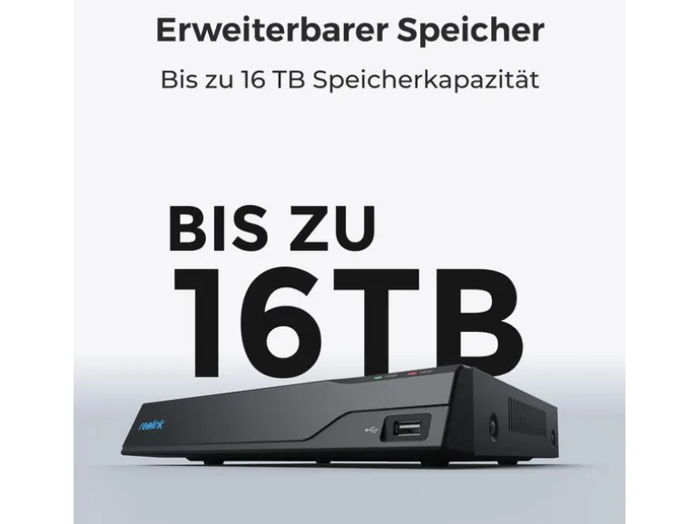 Reolink Netzwerkrekorder NVS8 2 TB, 8 Kanal