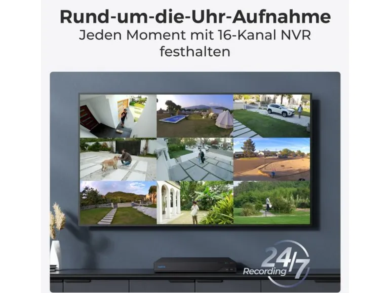 Reolink Netzwerkrekorder NVS16 4 TB, 16 Kanal