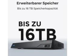 Reolink Netzwerkrekorder NVS16 4 TB, 16 Kanal