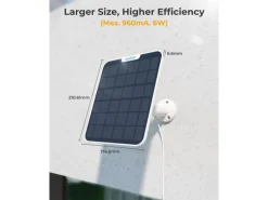 Reolink Zubehör Solarpanel 2 mit USB-C Anschluss