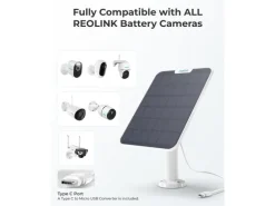 Reolink Zubehör Solarpanel 2 mit USB-C Anschluss