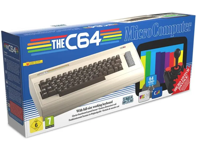 retro-bit Spielkonsole The C64 Maxi