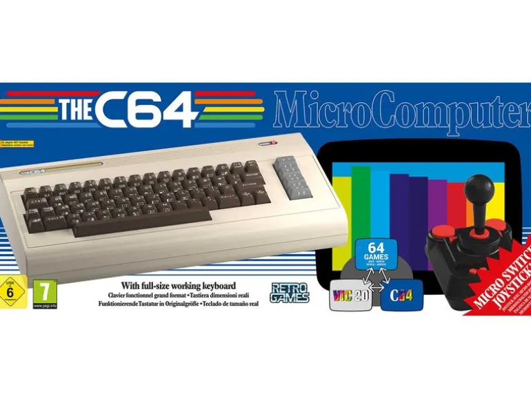 retro-bit Spielkonsole The C64 Maxi