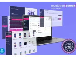 revolutionSCREEN Digital Signage Software revolutionScreen Basic 1 Jahr