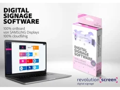 revolutionSCREEN Digital Signage Software revolutionScreen Basic 1 Jahr