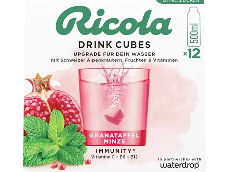 Ricola Granatapfel Minze 12 Stück x 0.6 l