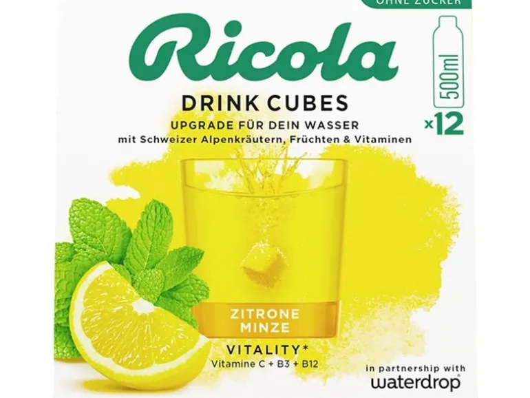 Ricola Zitrone Minze 12 Stück x 0.6 l