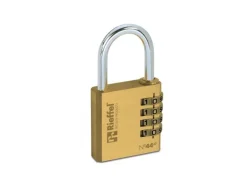 Rieffel Messing Zahlenschloss - 4-stelliger Zahlencode