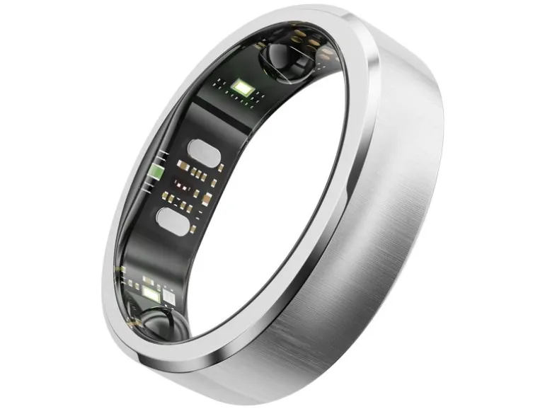 RingConn Smart Ring Gen3, Gr.11 Brushed Silber